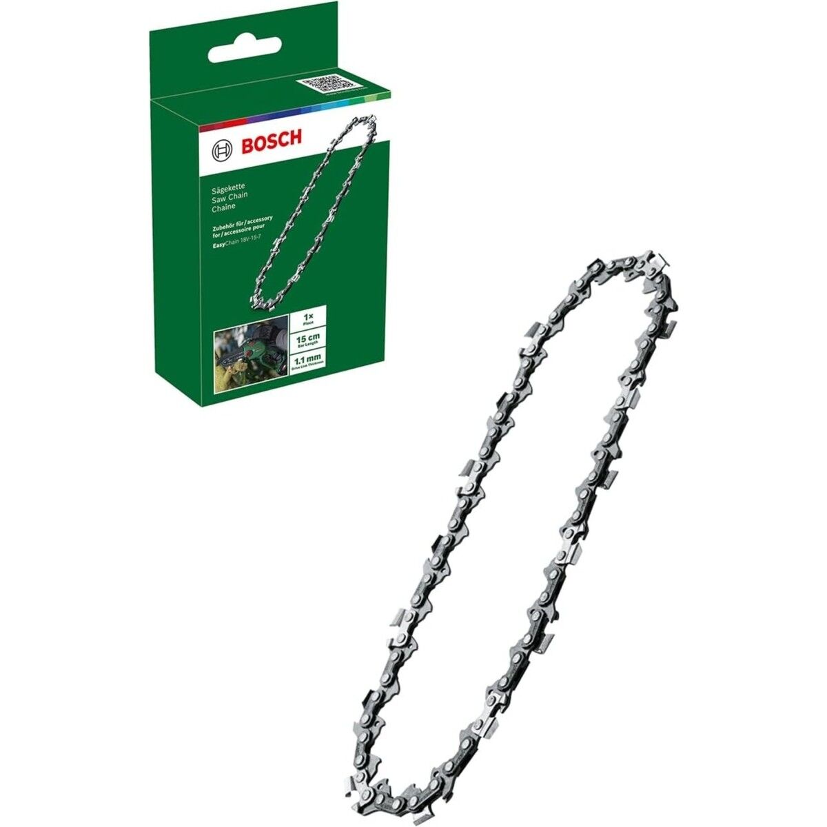 Yedek Zincir 15 cm (1,1 Mm) (Easychain 18V-15-7)