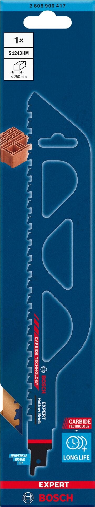 Bosch Expert S 1243 HM Panter Testere Bıcağı 1li