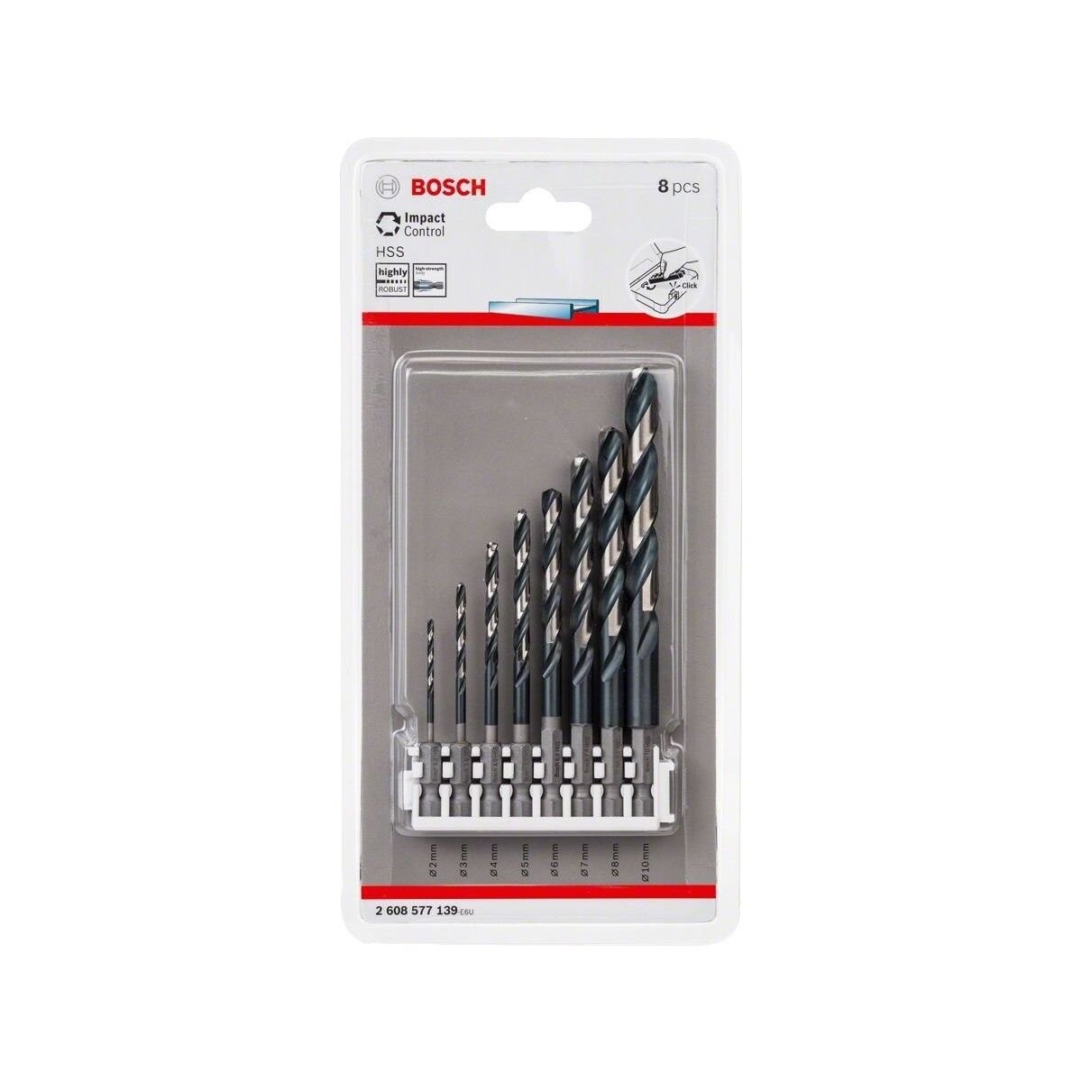 PRO Metal HSS-G Darbeli Metal Delme Ucu Seti, 8li