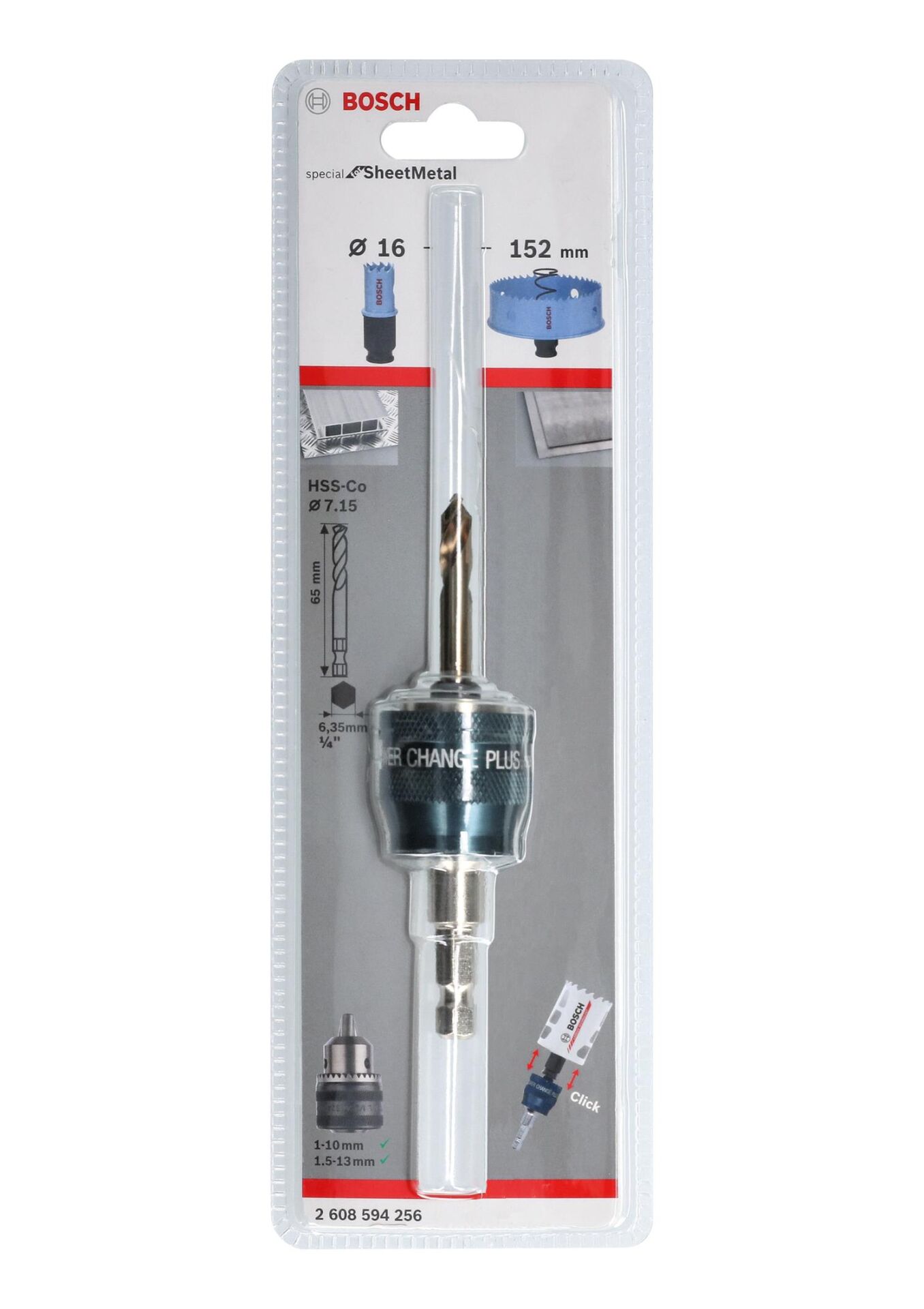 PC-Plus Panç Adaptör sSM HSS-Co 65mm - 8.7mm