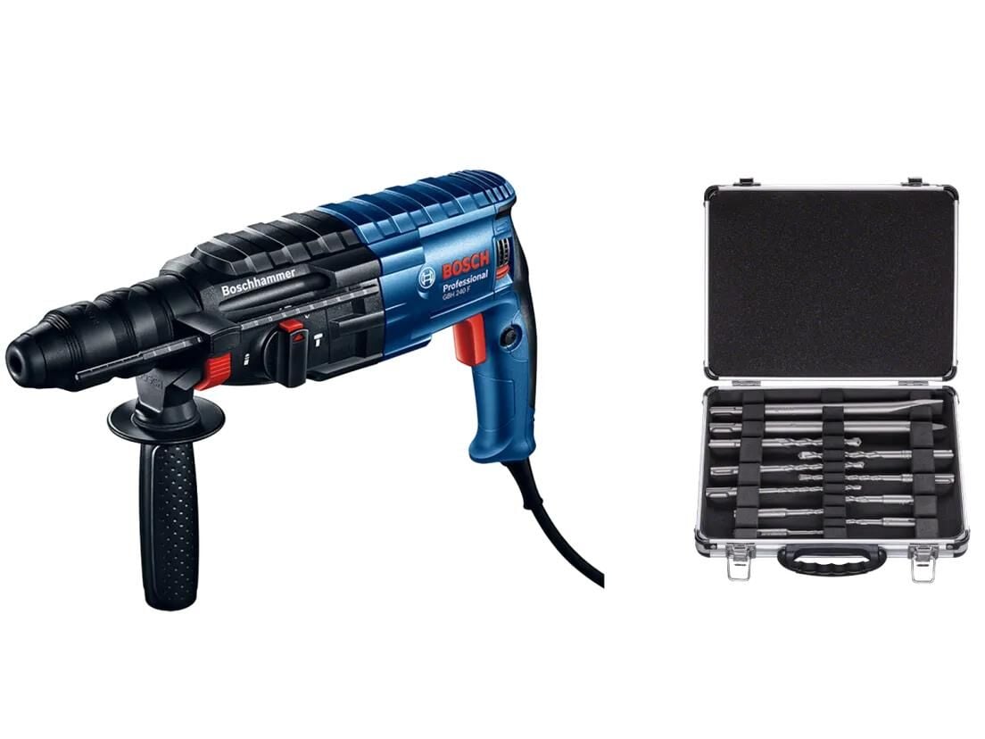 GBH 240 SDS Plus Kırıcı-Delici ve SDS plus-1 Uc Set
