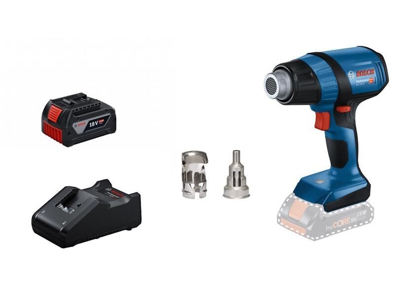 Bosch GHG 18V-50 1x5.0Ah Tek Akülü Sıcak Hava Tabancası