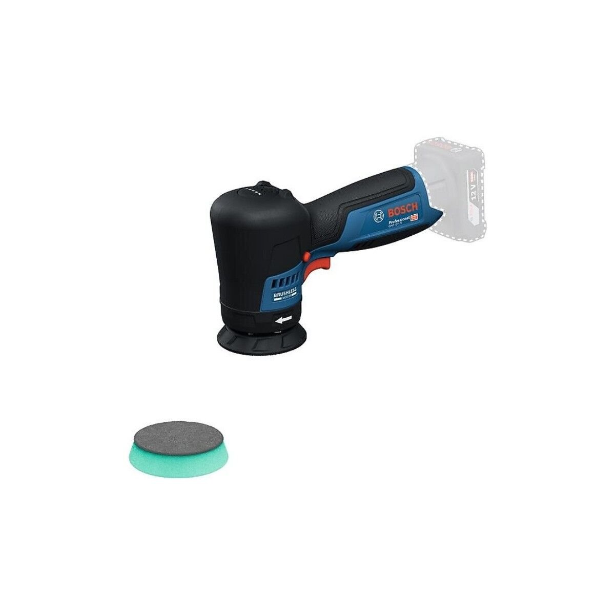 Bosch GPO 12V-77 Köşeli Polisaj Makinesi Solo