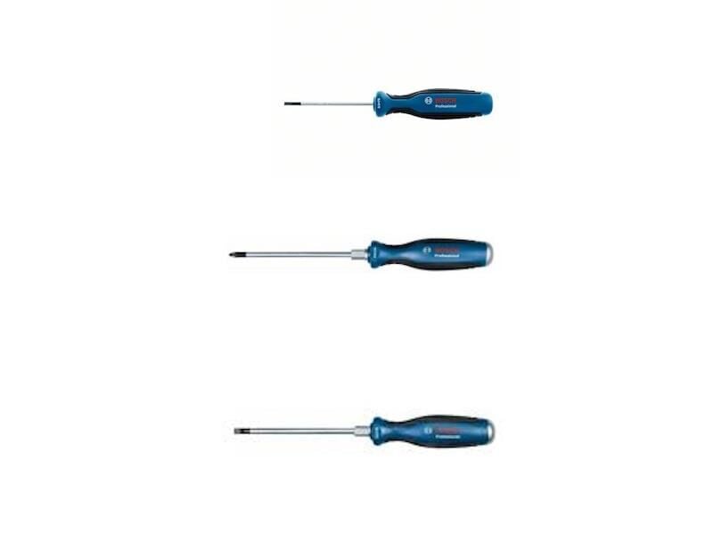Bosch 3 parça tornavida seti PH2 & SL6.5 & SL3.5