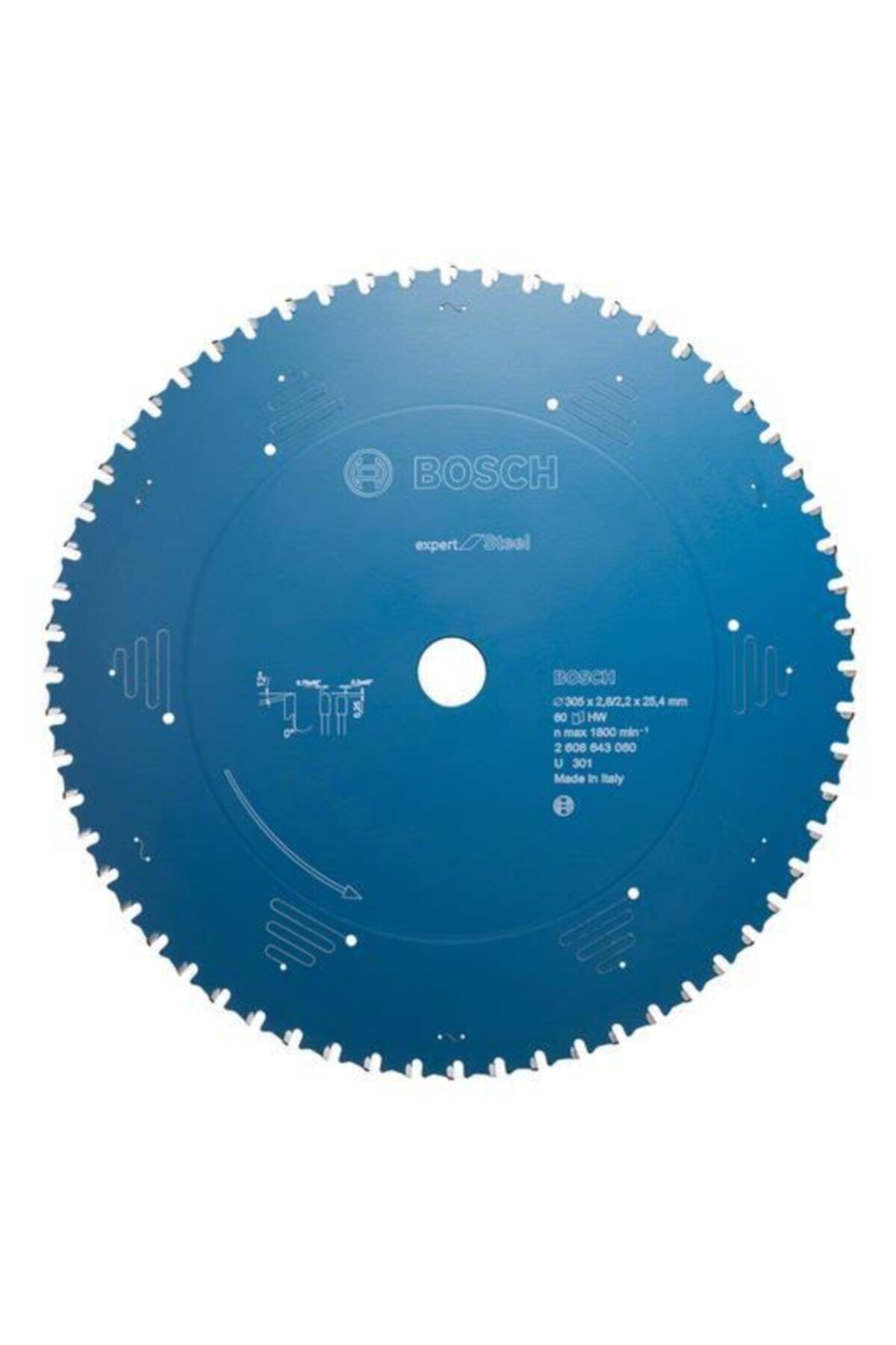 EXP For Steel 305*25,40 MM 60 D