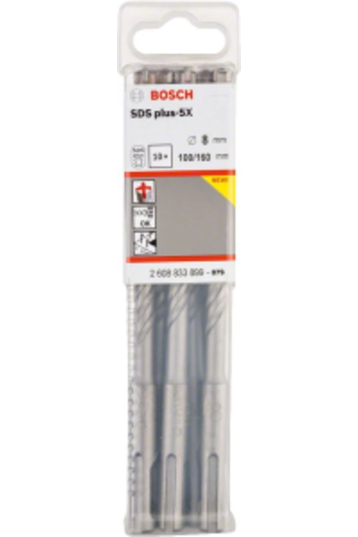 SDS-PLUS-5X 8*160 MM 10'LU PAKET