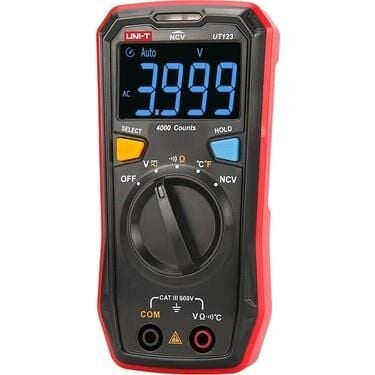 UNİ-T UT123 Cep Tipi Dijital Multimetre