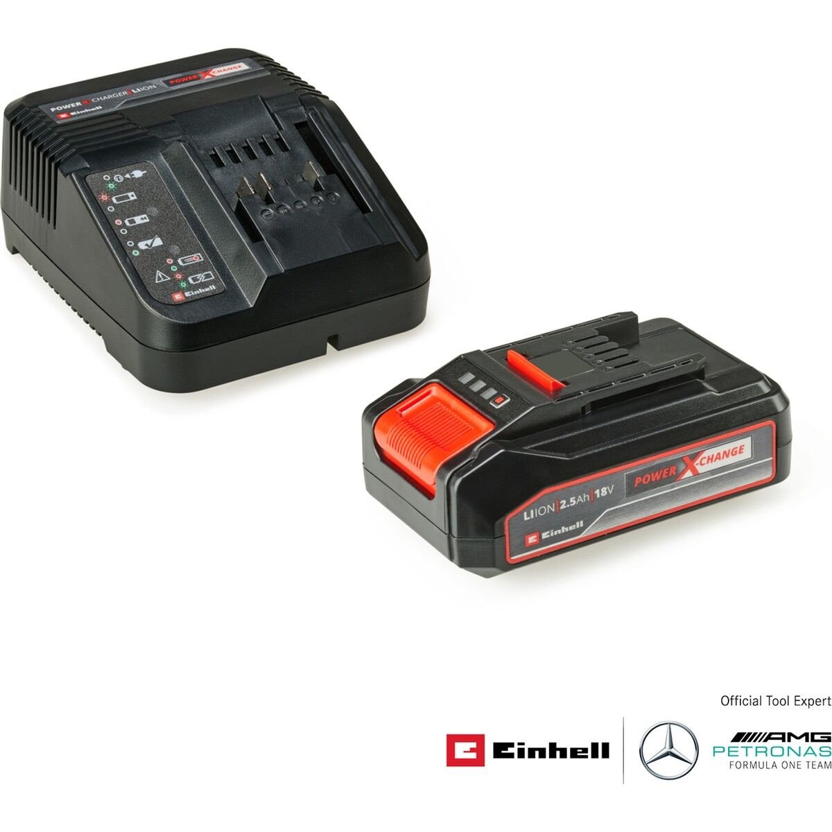 Einhell 18V 2,5 Ah PCX Starter Kit Akü Şarj Cihazı