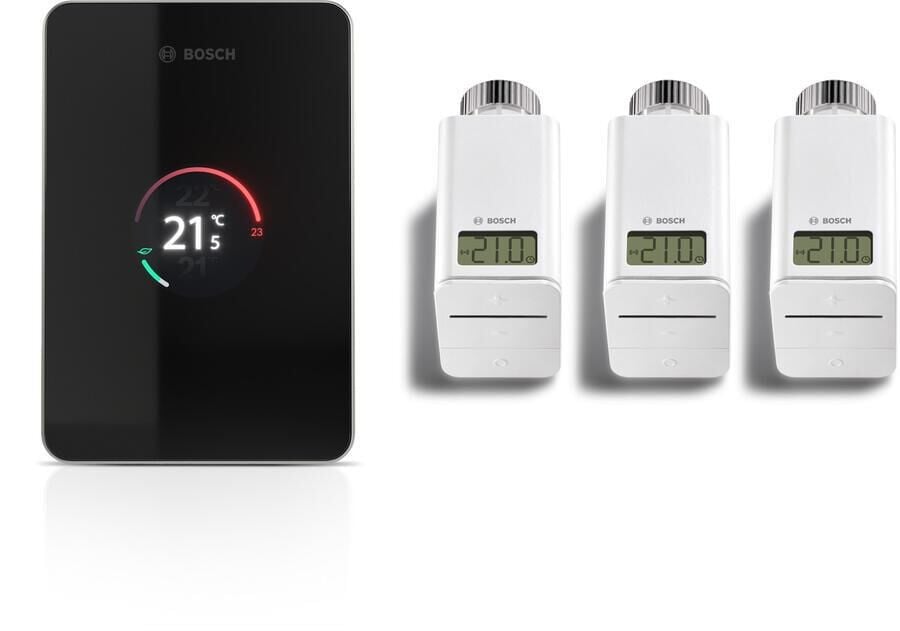 Bosch EasyControl CT 200 Siyah+3 Adet Radiato