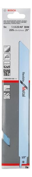 Panter Bıçağı S 1122 AF Flexible For Metal 5'Li