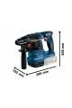 Bosch GBH 185-LI Akülü Kırıcı Delici 2x4.0 ah