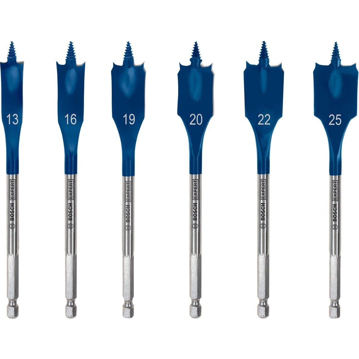 Bosch EXP Yaprak Matkap Ucu Seti 13-25 mm 6’lı