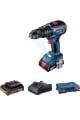 Bosch GSB 18V-50 2x2.0Ah Çift Akülü