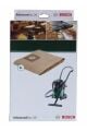 Bosch AdvancedVac 20 ve UniversalVac 15 Islak/Kuru Süpürge Kağıt Toz Torbası (5 Adet) - 2609256F33