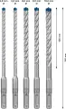 Bosch Expert SDS Plus-7X Darbeli Matkap Ucu Seti (5 Parça) - 2608900198