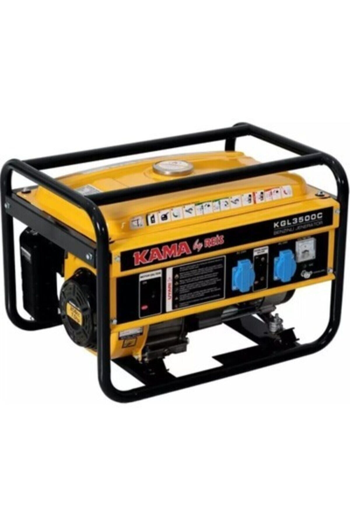 Kama KGL3500C Benzinli Jeneratör (3.5 kVA - Monofaze / İpli)