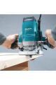Makita M3602B Freze Makinesi (1650W - 22.000 Devir/Dakika - 12 mm Pens Kapasitesi - 0-60 mm Dalma Derinliği - Emniyet Kilidi) - M3602B