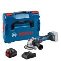 Bosch GWS 18V-15 SC Akülü Avuç Taşlama Makinesi (1x5.5 Ah ProCORE) - 06019H6100-SET