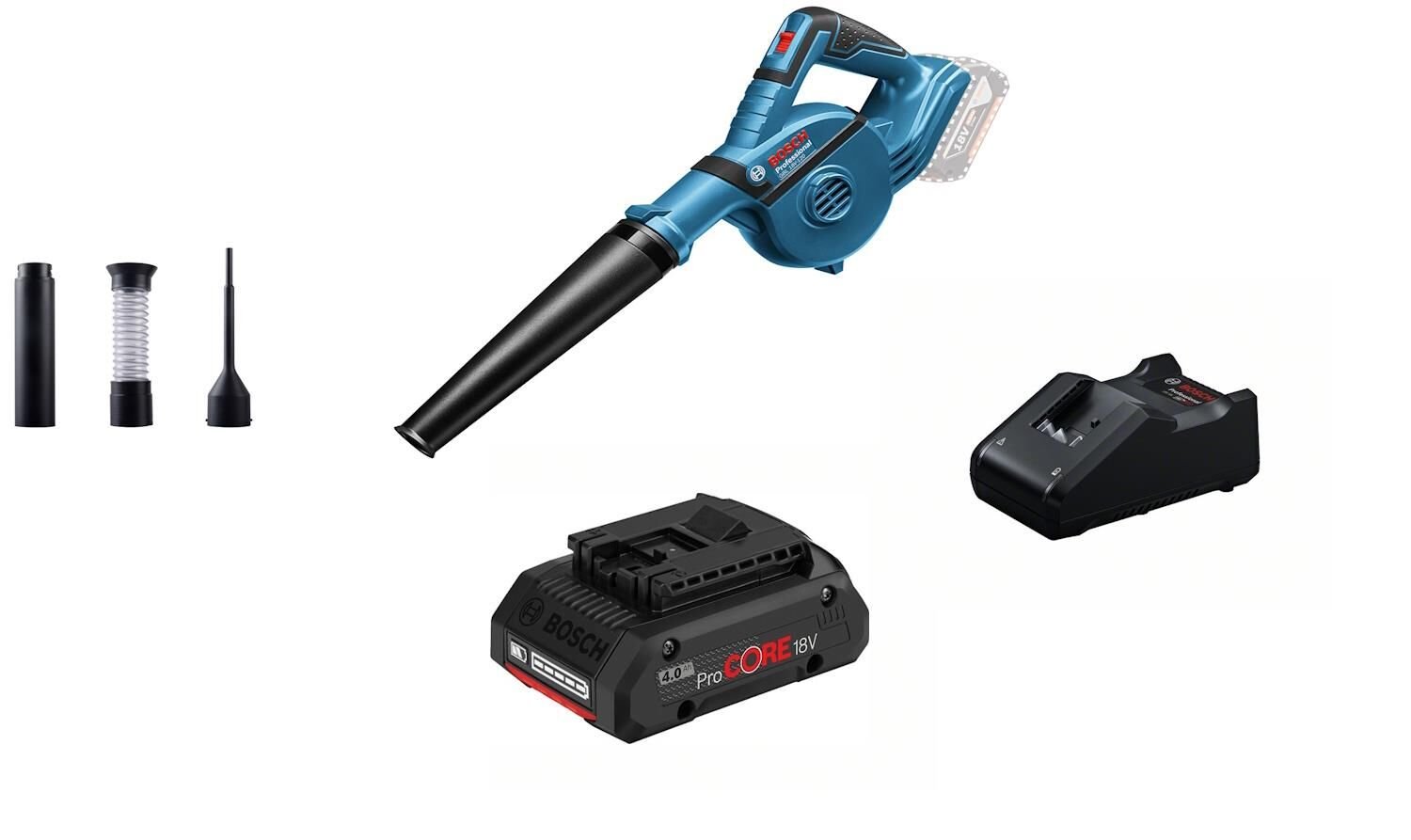 Bosch GBL 18V-120 Procore 4.0Ah Tek Akülü Yaprak Üfleme Makinesi