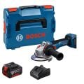 Bosch GWS 18V-11 S Devir Ayarlı Akülü Taşlama Makinesi (1 x 5.0 Ah Akü + Şarj Cihazı Dahil) - 06019N4000-SET