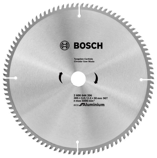 Bosch Eco for Aluminium Daire Testere Bıçağı (305x30 mm - 96 Diş) - 2608644396