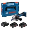 Bosch GWS 18V-11 S Akülü Avuç Taşlama Makinesi (2 x 4.0 Ah ProCORE / GAL 18V-40) - 06019N4000-SET