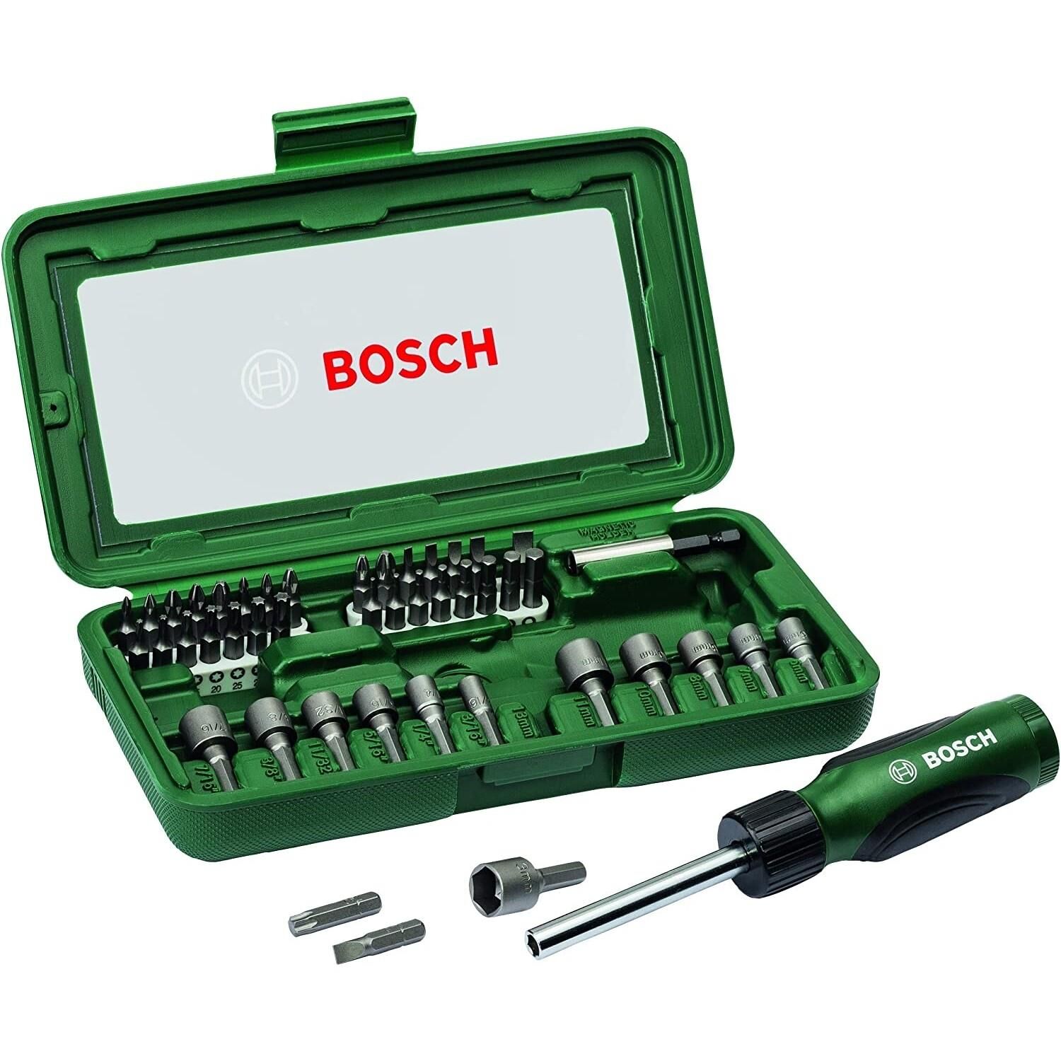 Bosch 46 Parça Vidalama ve Lokma Uç Seti (Ev ve Atölye Tipi) - 2607019504
