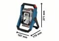 Bosch GLI 18V-2200 C Akülü Fener (Solo/Aküsüz) - 0601446501