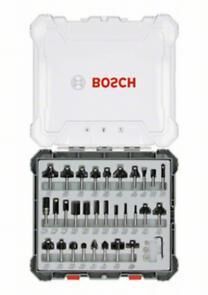 Bosch 30 Parça Karışık Freze Ucu Seti (6 mm Şaftlı) - 2607017474