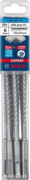EXPERT SDS plus-7X K-Delici Ucu 6*215, 10 parça 2608900161 2 608 900 161