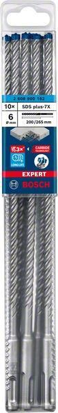 EXPERT SDS plus-7X K-Delici Ucu 6*265, 10 parça