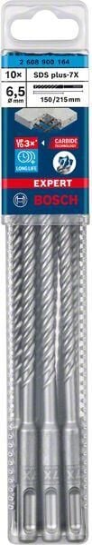 EXPERT SDS plus-7X K-Delici Ucu 6,5*215, 10 parça 2608900164 2 608 900 164