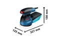 GEX 125-1 AE EKSANTRİK ZIMPARA MAKİNESİ