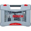Bosch X-Line Premium Delme ve Vidalama Seti (91 Parça - Titanyum Kaplamalı Matkap Uçları - Hassas Vida Uçları - Manyetik Tutuculu - Taşıma Çantalı) - 2608P00235