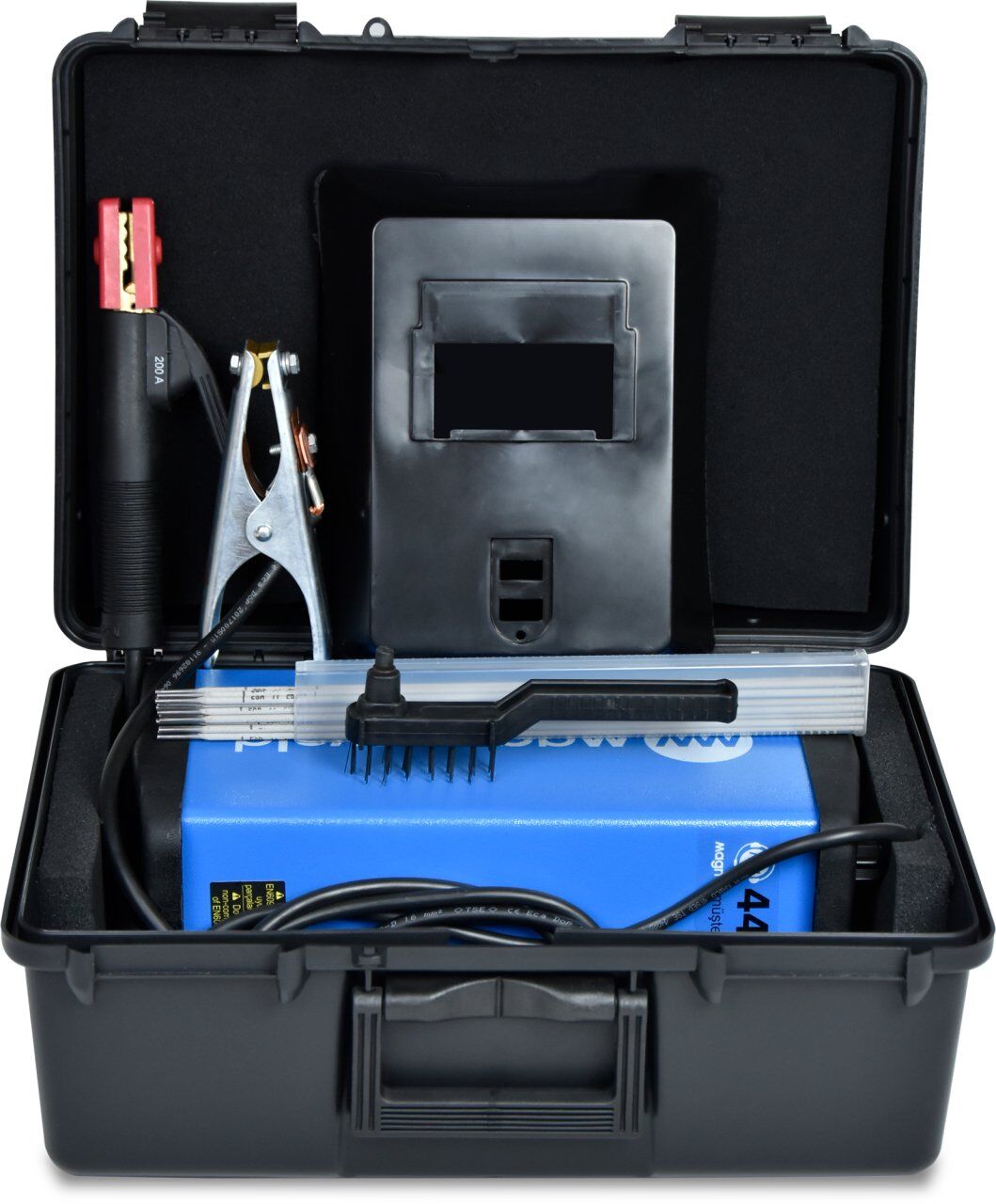 Magmaweld Megastick 200 Amper Deluxe Kaynak Makinesi (200 Amper - %14 Verim - PFC Teknolojisi - Dijital Göstergeli - Taşıma Çantalı) - Deluxe