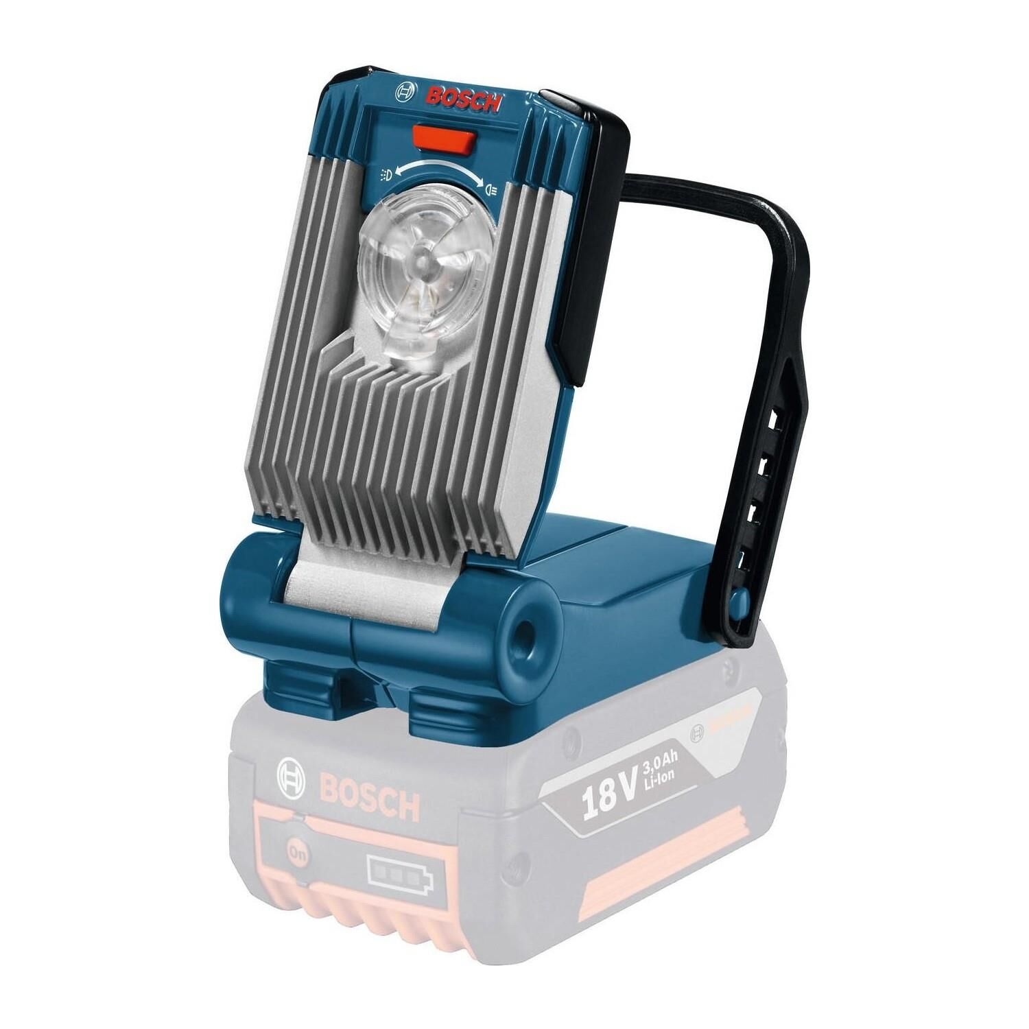 Bosch GLI VariLED Akülü El Feneri (18V - 420 Lümen Parlaklık - Katlanabilir Tasarım - 3 Adet Güçlü LED - Solo/Aküsüz) - 0601443400