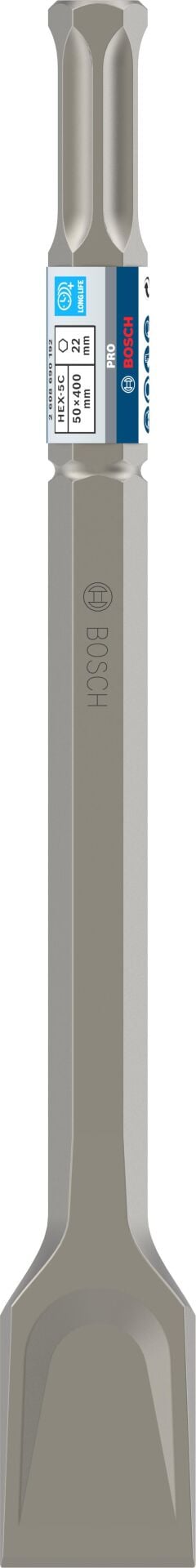 Bosch Pro HEX TE-S 22mm 5C Yassı Keski 50*400mm 2608690192 2 608 690 192