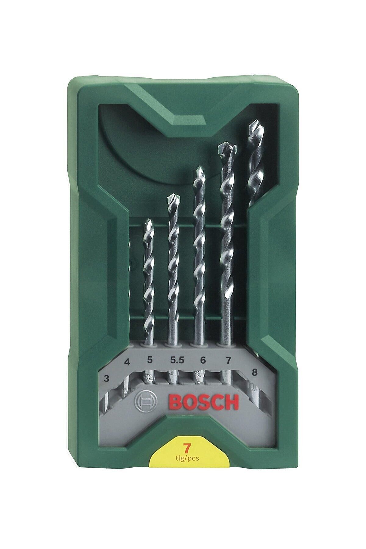 Bosch X-Line 7 Parça Taş ve Duvar Matkap Ucu Seti (3 - 8 mm) - 2607019581