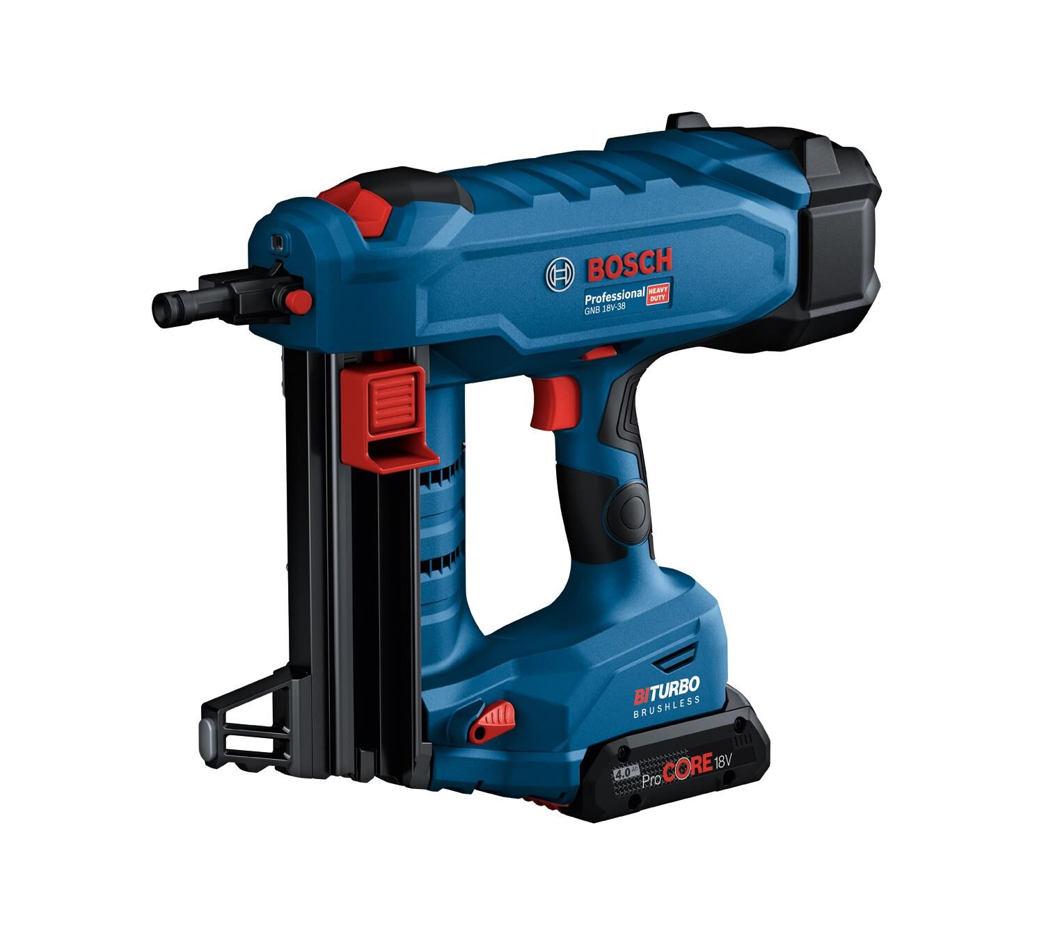 Bosch GNB 18V-38 BITURBO Akülü Beton Çivi Çakma Makinesi (2 x 5.5 Ah ProCORE18V Akülü) - 06019L7000-SET
