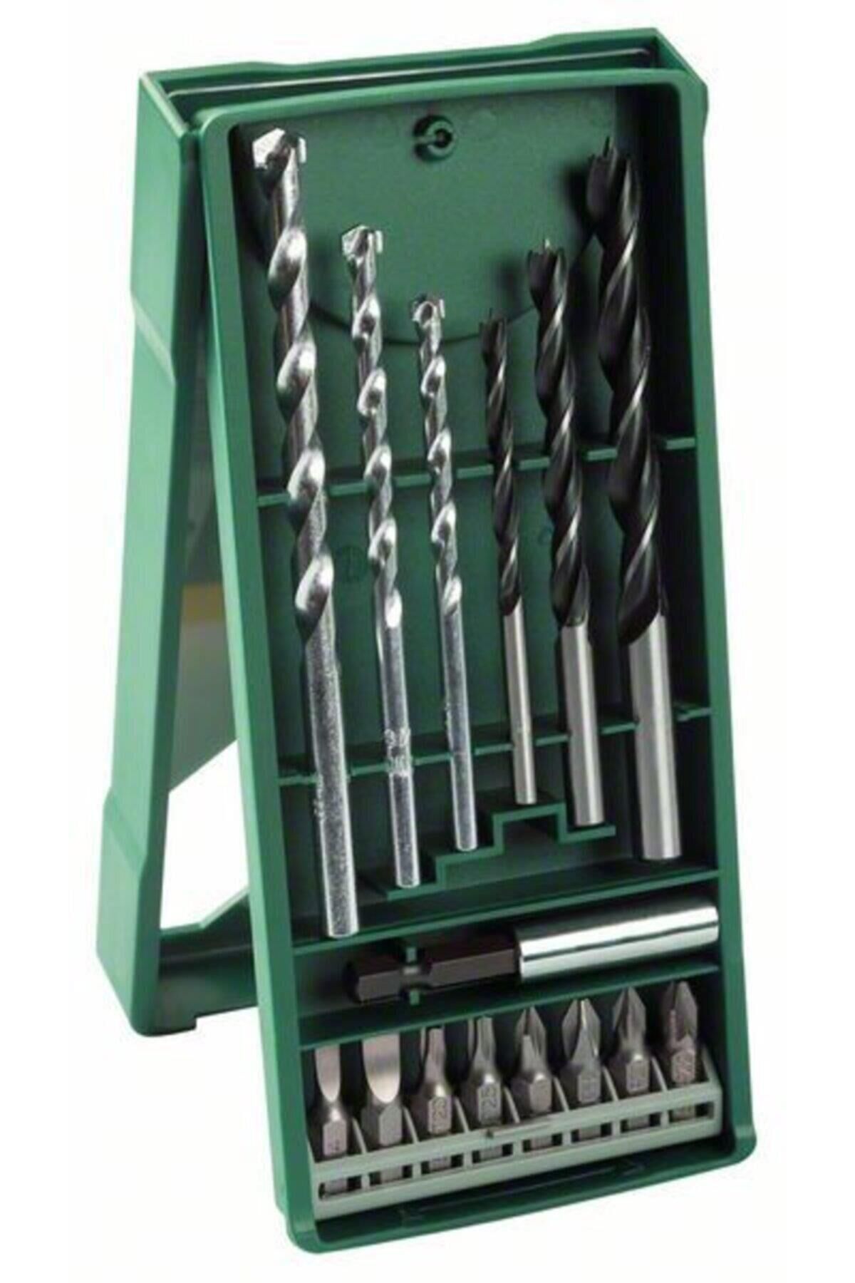 Bosch X-Line 15 Parça Matkap ve Vidalama Ucu Seti (Metal, Beton, Ahşap Uyumlu) - 2607019579
