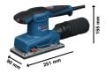 Bosch GSS 20-18A Titreşimli Zımpara Makinesi (18V - Solo/Aküsüz) - 0601070101