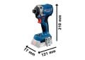 Bosch GDR 18V-215 + GSB 185-LI Akülü Kombo Set (18V - 2x2.0 Ah) - 06019N2024