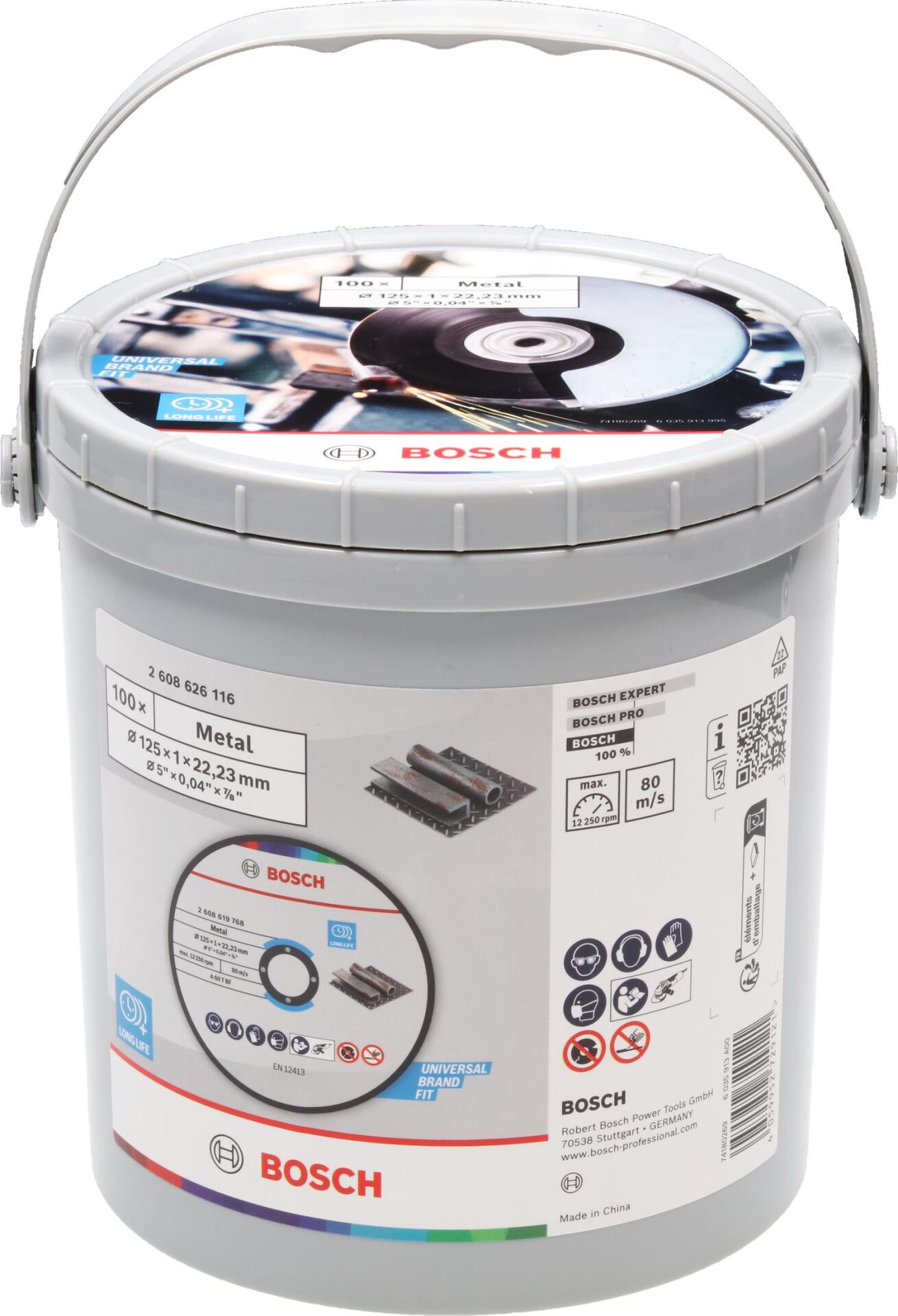 Standard for Metal Kesme Diski 125mm, 100ad