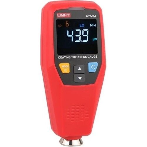 Uni-T UT343A Kaplama ve Boya Kalınlığı Ölçer (0 µm - 1750 µm / Dijital Ekran) - UT343A