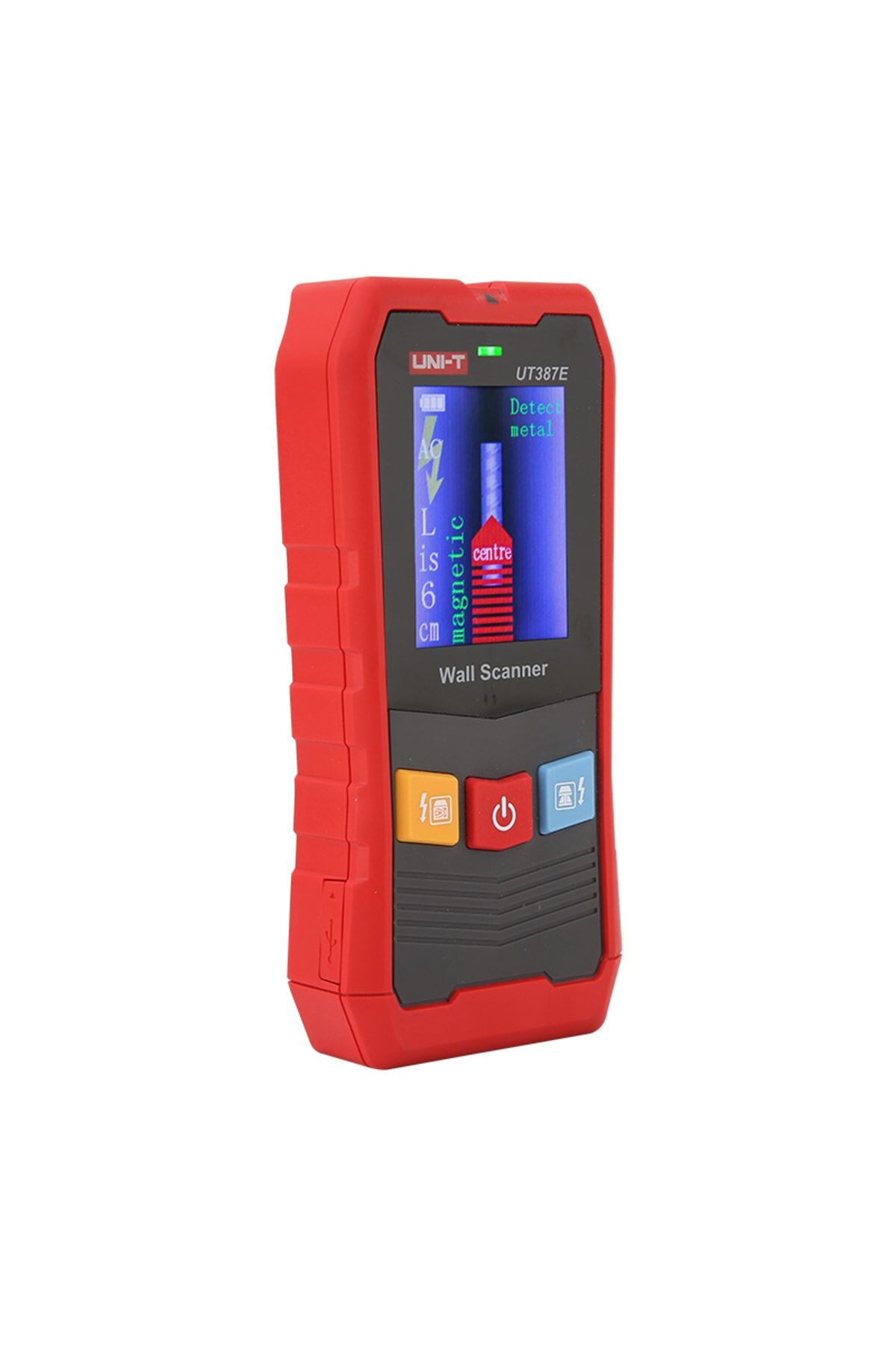 Uni-T UT387E Profesyonel Duvar Tarama Cihazı (Metal - Ahşap - AC Voltaj - Nem Ölçer) - UT387E