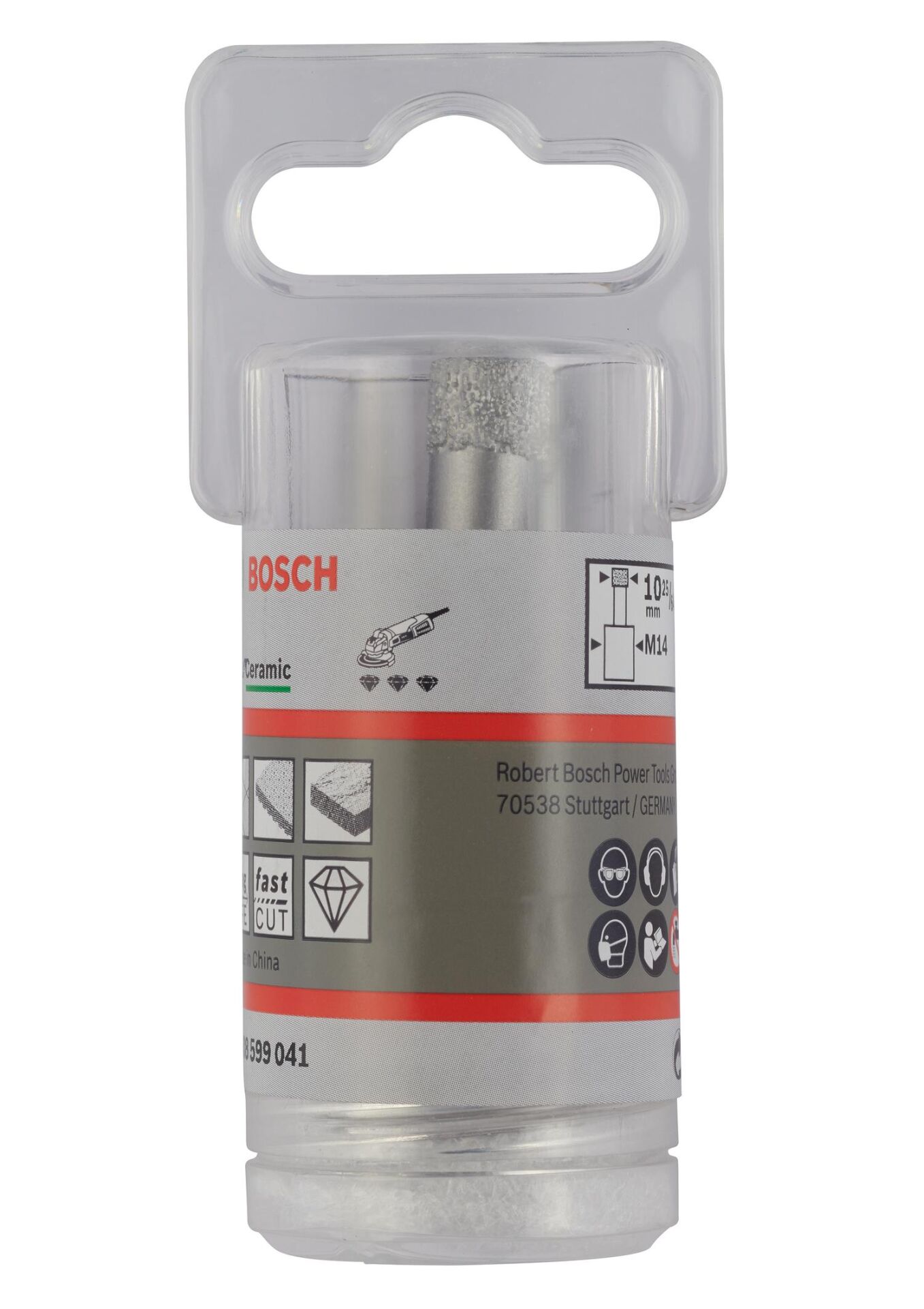 Bosch DrySpeed Elmas Delici Uç (10 x 30 mm) - 2608599041