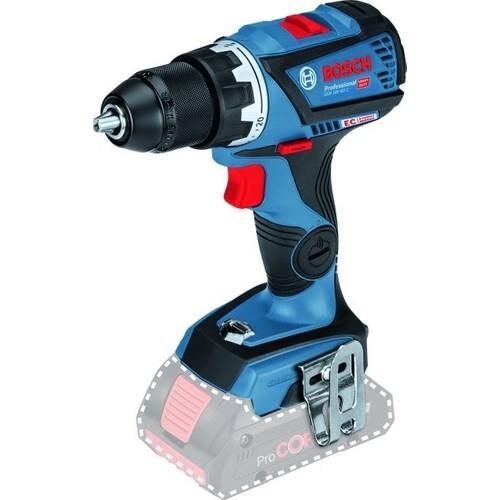 Bosch GSR 18V-60 C Akülü Delme Vidalama (18V - 60/31 Nm Tork - Kömürsüz Motor - Hassas Debriyaj - Solo/Aküsüz) - 06019G1102