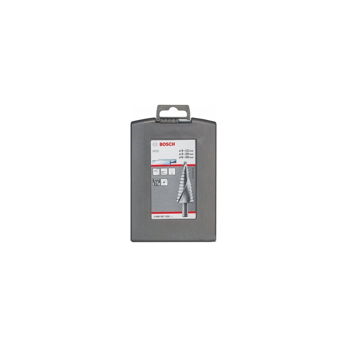 Bosch HSS Kademeli Delme Ucu Seti (4-30 mm - 3 Parça) - 2608587426