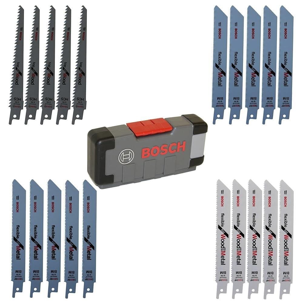Bosch Ahşap ve Metal Panter Testere Bıçağı Seti (20 Parça) - 2607010902