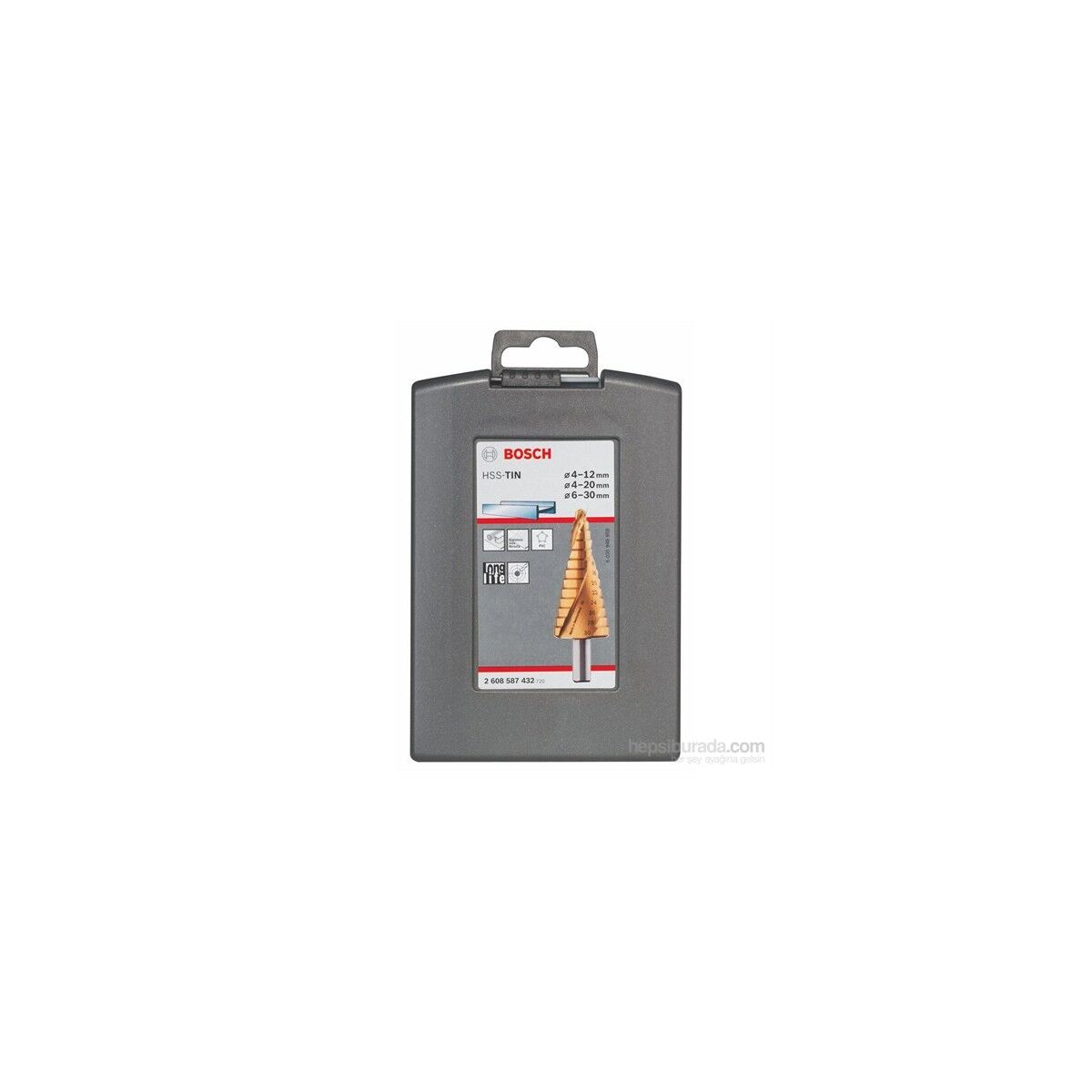 Bosch HSS-TiN 3lü Kademeli Matkap Ucu 4*30 mm